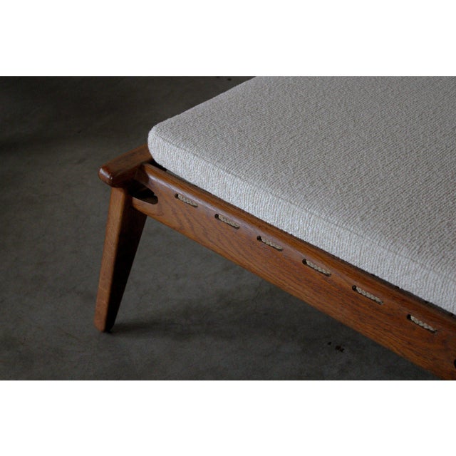 Brown Hunting Chairs and Ottomans by Heinz Heger, Germany, 1960s, Set of 4 For Sale - Image 8 of 14