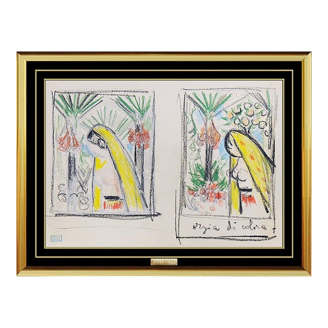 Early 20th Century Study of Women, Joseph Stella For Sale