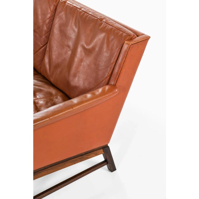 1960s Sofa by Kai Lyngfeldt Larsen for Søborg Furniture, Denmark For Sale - Image 5 of 10