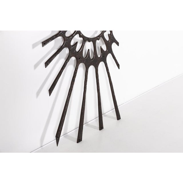 1980s Brutalist Wall Sculpture, 1980s For Sale - Image 5 of 7