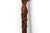 Wood Early 20th Century Antique Folk Art Carved Walking Stick Whistle Cane For Sale - Image 7 of 18