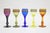 Art Deco Chalices by Ludwig Moser for Karlovy Vary, Former Czechoslovakia, 1920, Set of 5 For Sale - Image 14 of 14