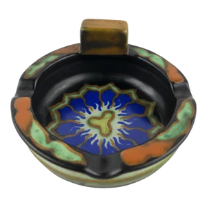 Ceramic Ashtray or Key Holder/Vide Poche Dutch Art Nouveau