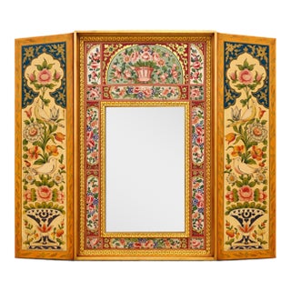 1960s John Widdicomb Triptych Mirror For Sale