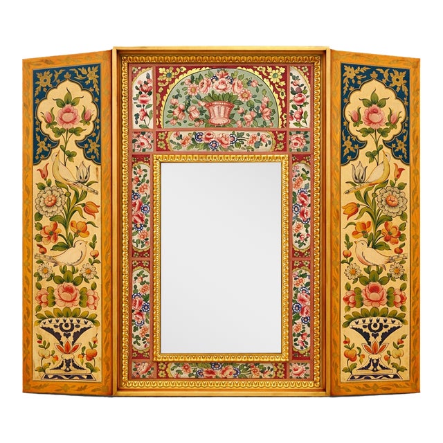 1960s John Widdicomb Triptych Mirror For Sale