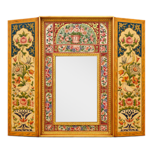 1960s John Widdicomb Triptych Mirror