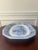 English Early 20th Century Blue and White English Ironstone Serving Platter For Sale - Image 3 of 12