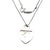 Modern Mid 20th Century Tiffany & Co. Vintage “Return to Tiffany” Heart Tag Necklace in Sterling Silver For Sale - Image 3 of 4