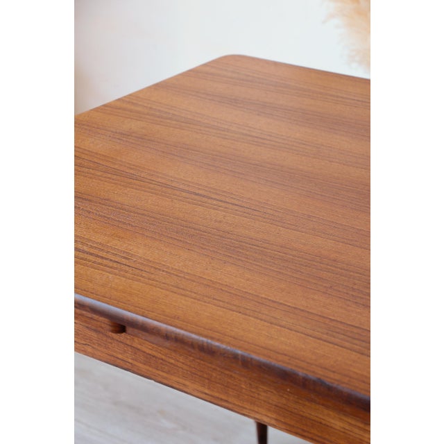 Vintage Scandinavian Teak Extendable Dining Table, 1960s For Sale - Image 15 of 18
