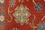 Kazak Rug 8’6” X 13’4” Red Wool Tribal Hand-Knotted Oriental Carpet For Sale - Image 10 of 15
