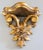 1950s Vintage Italian Giltwood Roses Wall Brackets Shelves - a Pair For Sale - Image 5 of 8