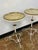 Metal Pair of Mid-Century European Martini Tables, 1940s For Sale - Image 7 of 18