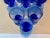 Libbey Cobalt Blue Glasses - Set of 10 For Sale - Image 9 of 11