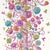 Contemporary Schumacher x The New Yorker Edward Steed's Towers Of Flowers Wallpaper In Multicolor Burst For Sale - Image 3 of 5