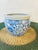 1960s Vintage Chinoiserie Cache Pot, Blue and White For Sale - Image 5 of 5
