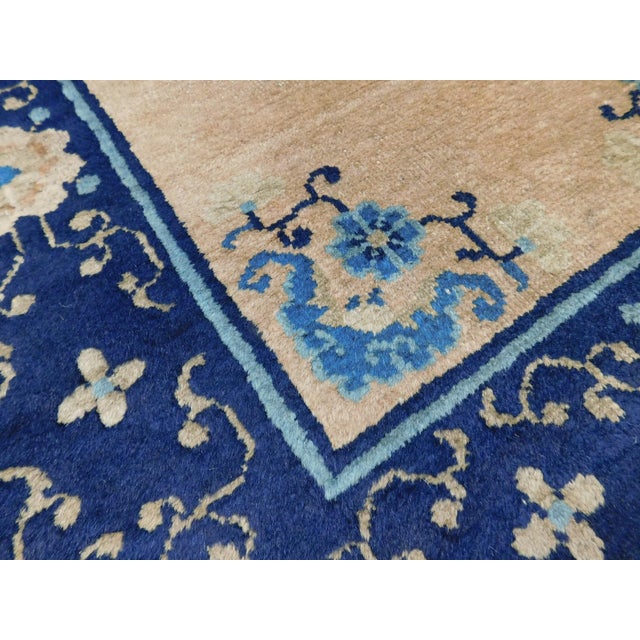 Copper Antique Chinese Art Deco Rug For Sale - Image 8 of 18