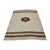 Vintage Oushak White Blanket Rug For Sale