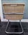 Set of 4 Attributed Chromcraft Cantilever Chairs With Wicker Backrest For Sale In Saint Louis - Image 6 of 12
