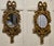 Metal Oval Rococo Gilt Wall Mirrors, 1980s, Set of 2 For Sale - Image 7 of 8