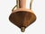 1950s Swedish Modern, Small Pendant Light, Brass, Teak, Textured Glass, Sweden For Sale - Image 12 of 12