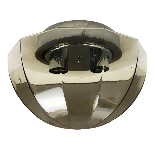 Globe Wall Light from Glashütte Limburg, 1960s For Sale