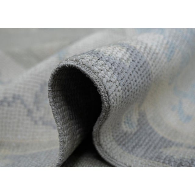 Turkish Oushak Rug 4'10" x 6'8" For Sale - Image 4 of 9