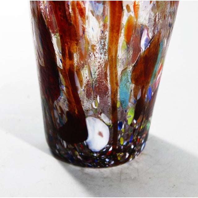 Red Amphora Vase by MadeForSoul For Sale - Image 4 of 10