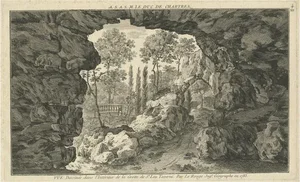 Le Rouge, A Cave in Saint-Leu-Taverny in France, 1785, Print