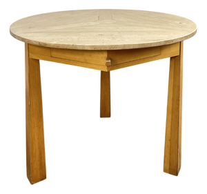Vintage Tripod Table in Beech, 1960s