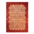Eclectic, One-of-a-Kind Hand-Knotted Area Rug in Orange, 8' 10" x 12' 2" For Sale