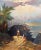 Christian David Gebauer -19th Century Middle Eastern Landscape Oil Painting For Sale - Image 4 of 9