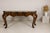 Late 20th Century Marge Carson Walnut Serpentine Console Table with Cabriole Legs For Sale - Image 12 of 18