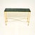 Mid-Century Modern Vintage French Brass and Marble Console Table, 1970s For Sale - Image 3 of 12