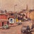 'View of Brussels, Belgium' by Pieter Van Mol, Mid-Century Oil Cityscape For Sale In Monterey, CA - Image 6 of 10