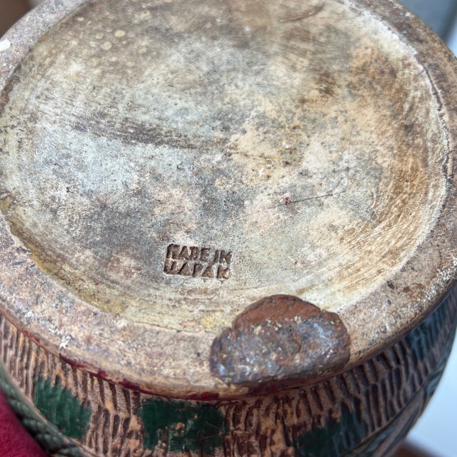 Ceramic 1970s Japanese Pottery Vase For Sale - Image 7 of 7