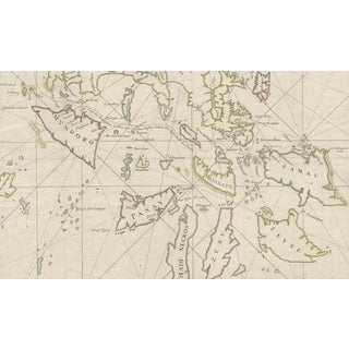 Large German Chart of the Islands of the Philippines with Hand-Colored Borders, 1763 For Sale