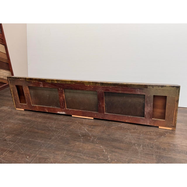 Ken Fulk Custom Wall-Mounted Floating Shelf Console + Three Drawers, Vintage For Sale - Image 12 of 12