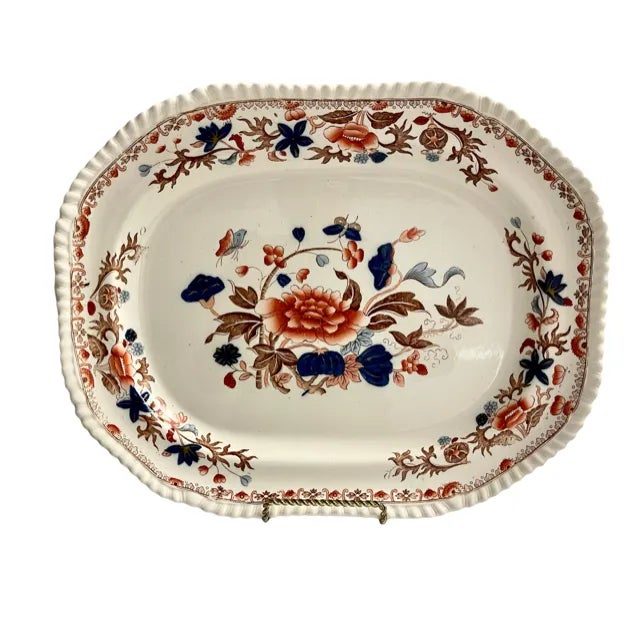Antique Copeland Platter For Sale - Image 10 of 10