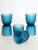 Blue Italian Tequila Glasses by Maryana Iskra, Set of 6 For Sale - Image 8 of 13