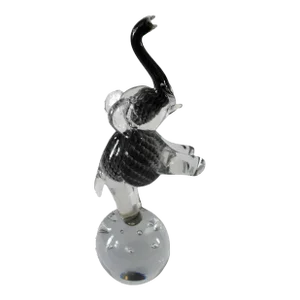Vintage Art Glass Elephant