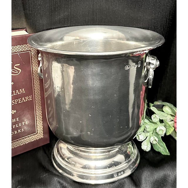 Vintage Pewter Champagne Bucket Valpeltro Artale of Italy Chairish