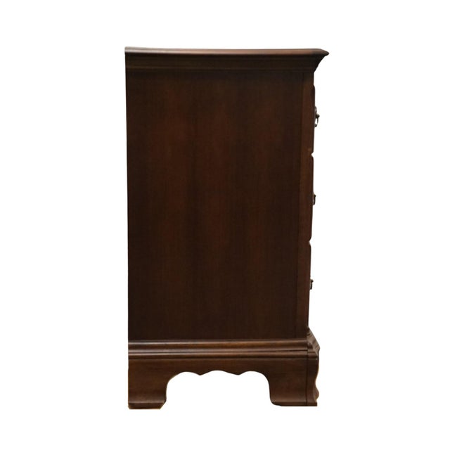 Universal Furniture Cherry Traditional Style Blockfront 64" Triple Dresser 605-040 For Sale - Image 11 of 12