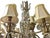 Late 20th Century Gilt Iron and Crystal Beaded Chandelier, Belle Époque Style For Sale - Image 5 of 7