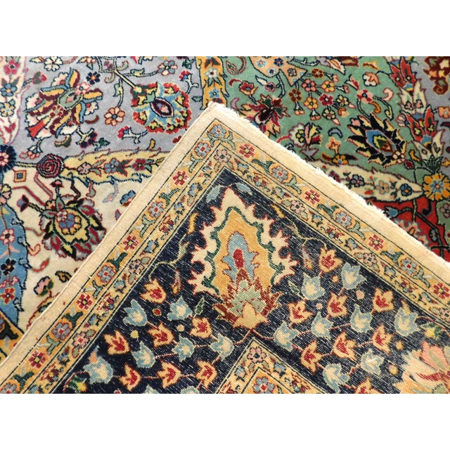 Antique Northwest Persian Tabriz Rug. 9'10"x 10'10" For Sale - Image 18 of 18