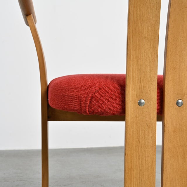 Beech Armchairs by Isamu Kenmochi, 1960s, Set of 2 For Sale - Image 10 of 18