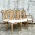These Vintage Regency Faux Bois Palm Dining Chairs are a stunning example of timeless elegance combined with natural-...