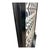 Art Deco Handmade Aluminum and Wood Divider Screen For Sale - Image 3 of 5