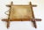 Antique French Faux Bamboo Wall Mirror, 14" X 16", 1920s For Sale - Image 9 of 10