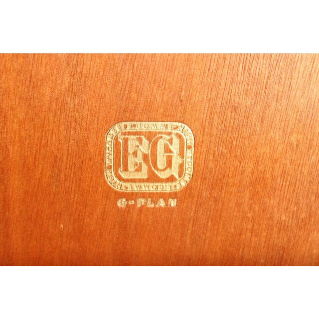 Mid-Century Modern Librenza Tola and Black Chest of Drawers with Brass Handles from G-Plan, 1960s For Sale - Image 12 of 13