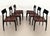 Wood Italian Dining Chairs by Piero Palange and Werther Toffoloni, 1970s, Set of 6 For Sale - Image 7 of 17